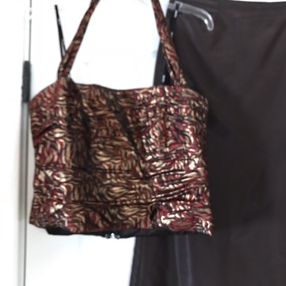 Holiday ready halter corset top - Picture 6 of 7